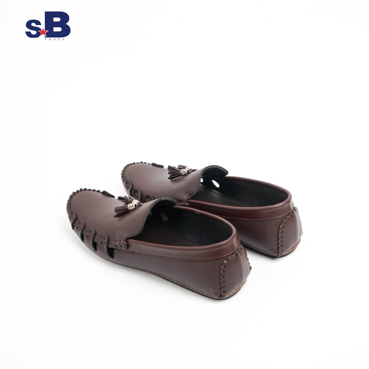 Tassel Accent Loafer Brown