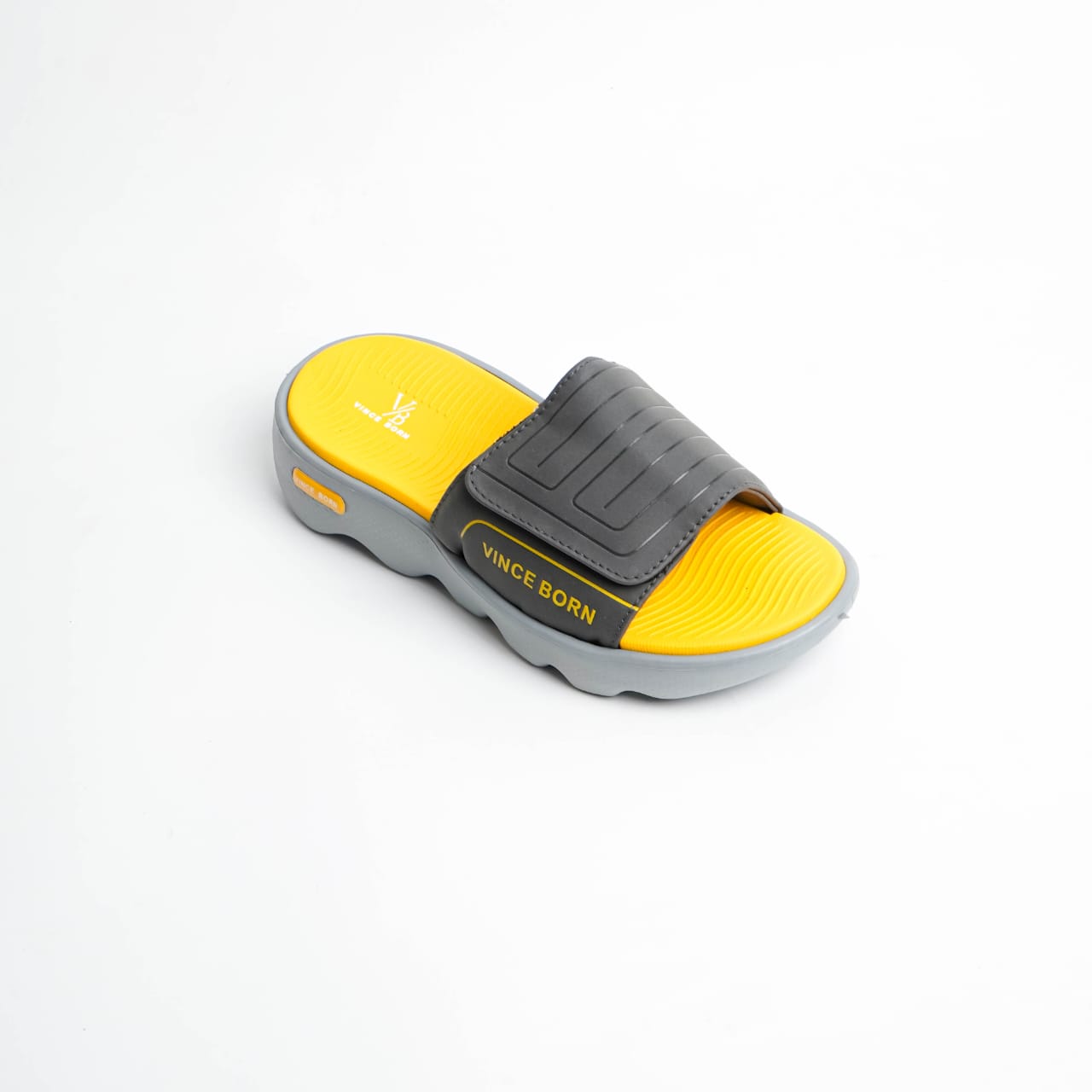 ColorPop Active Slides – Yellow/Grey