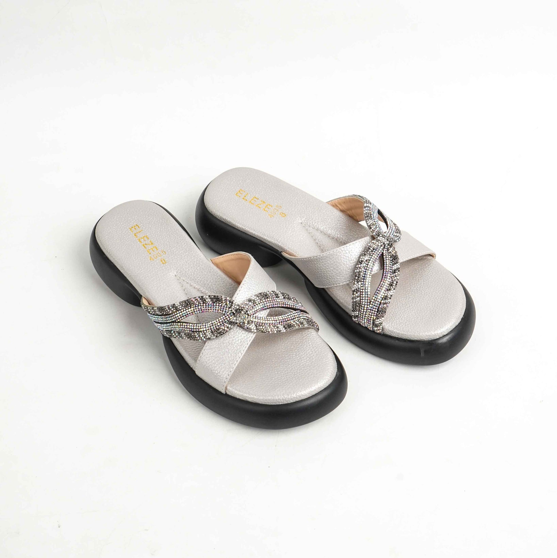 Silver Knot Embellished