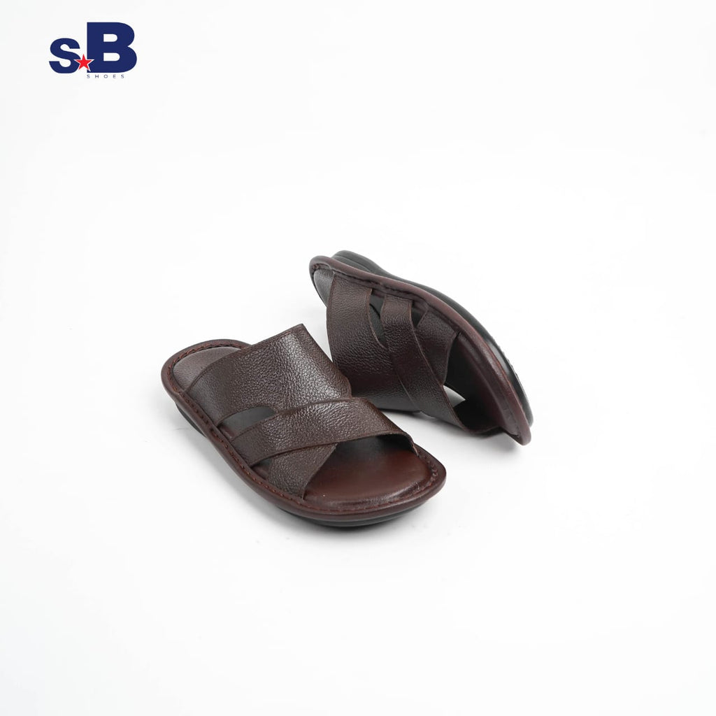 Classic Cross Strap Brown