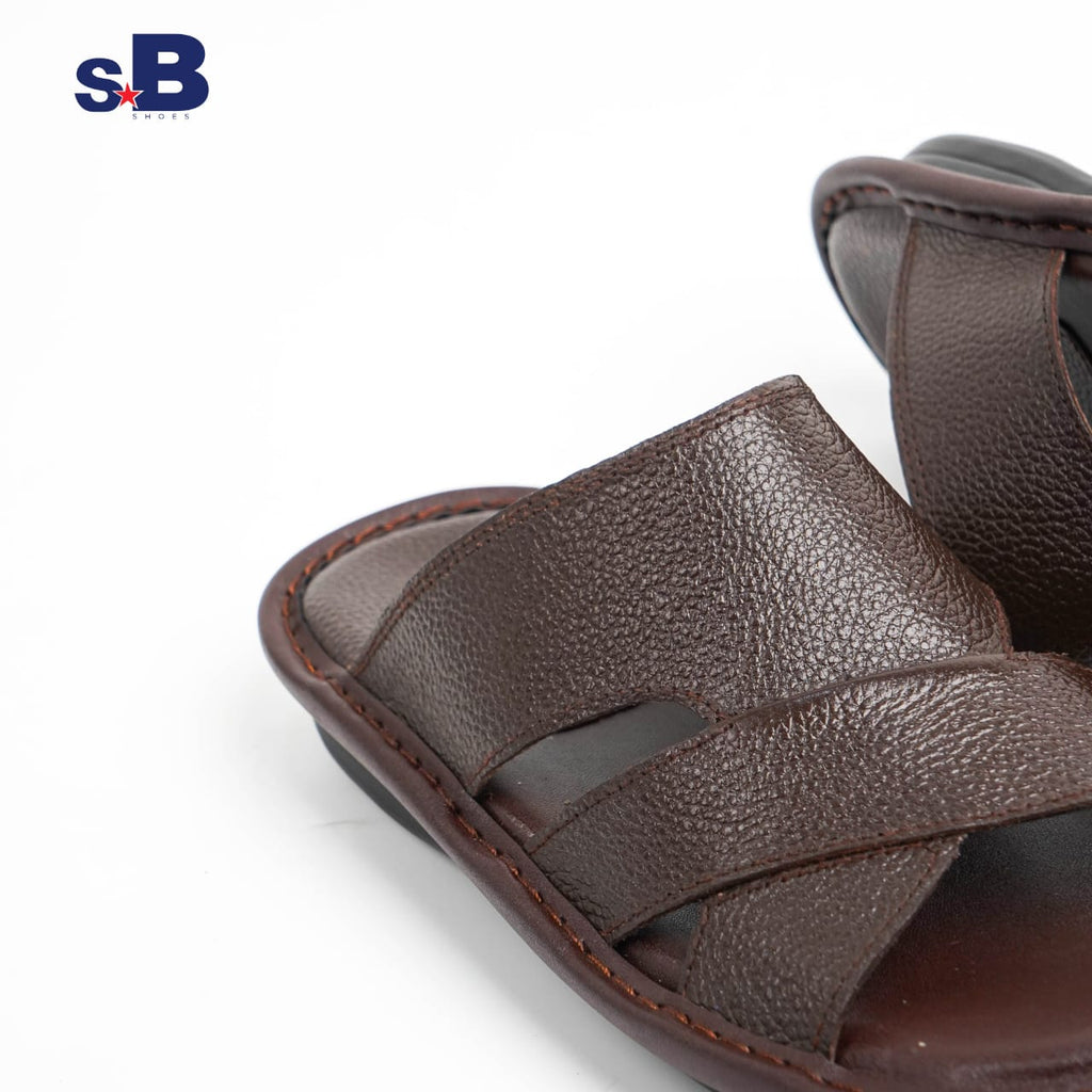 Classic Cross Strap Brown