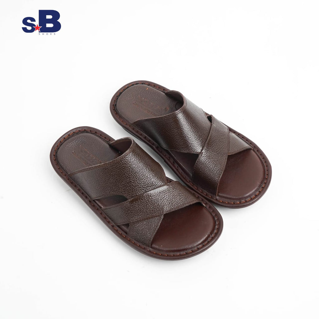 Classic Cross Strap Brown