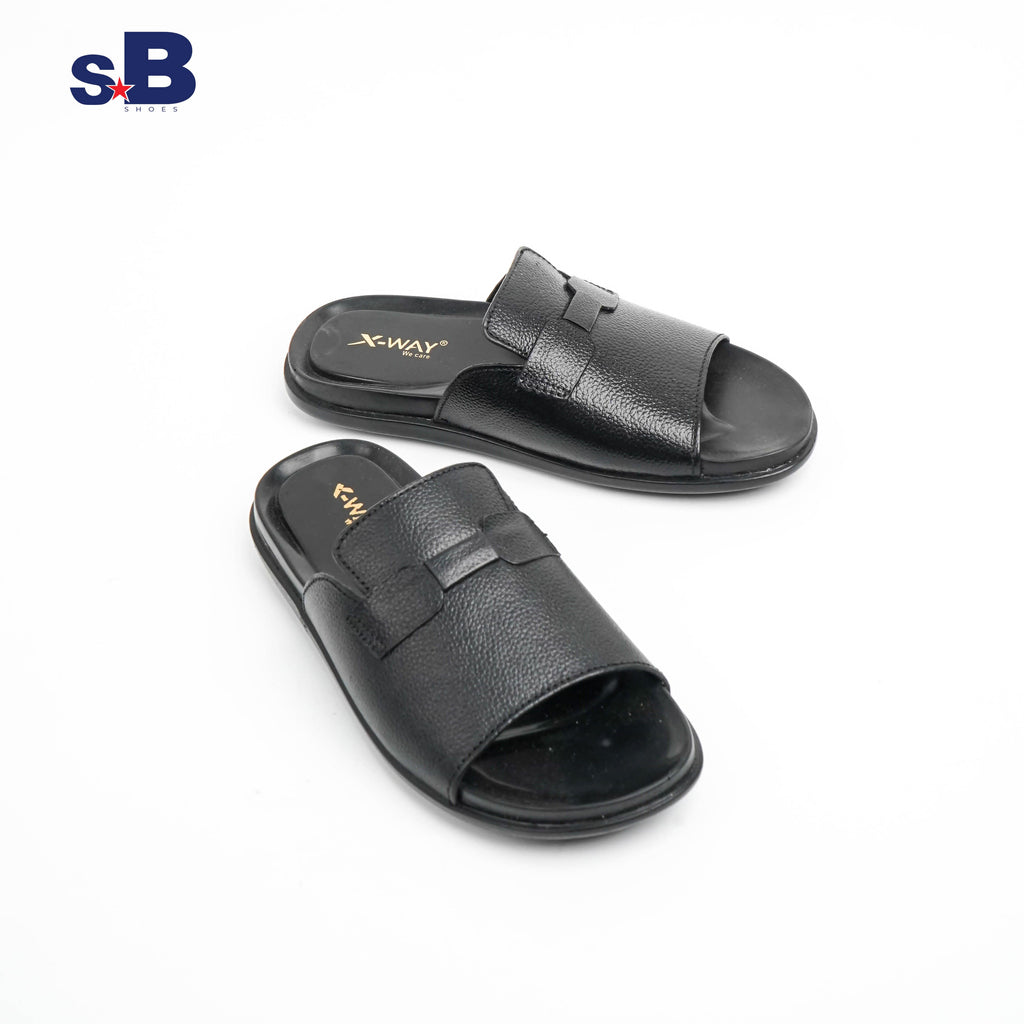 Classic Buckle Slide Black