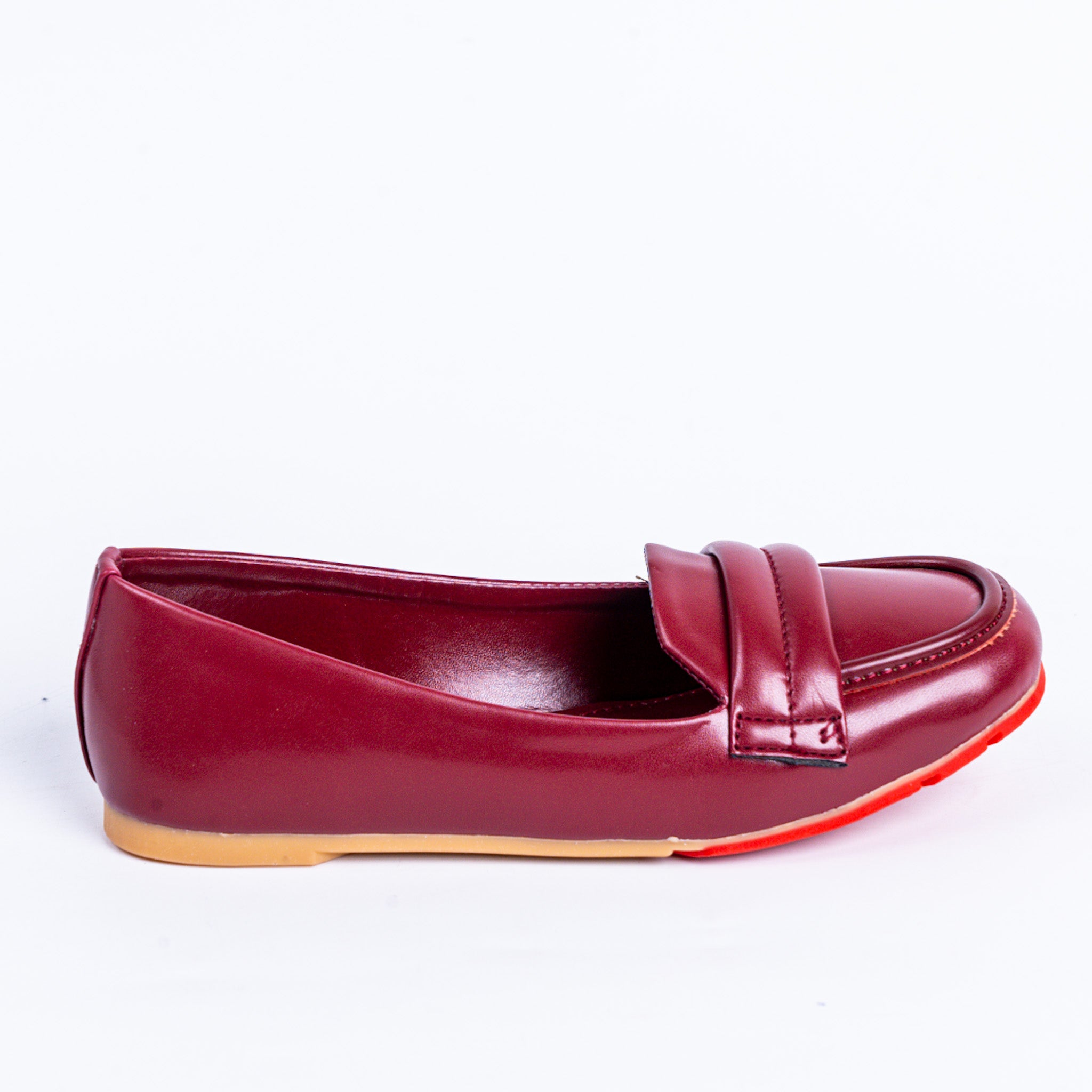 Maroon Belle Loafers