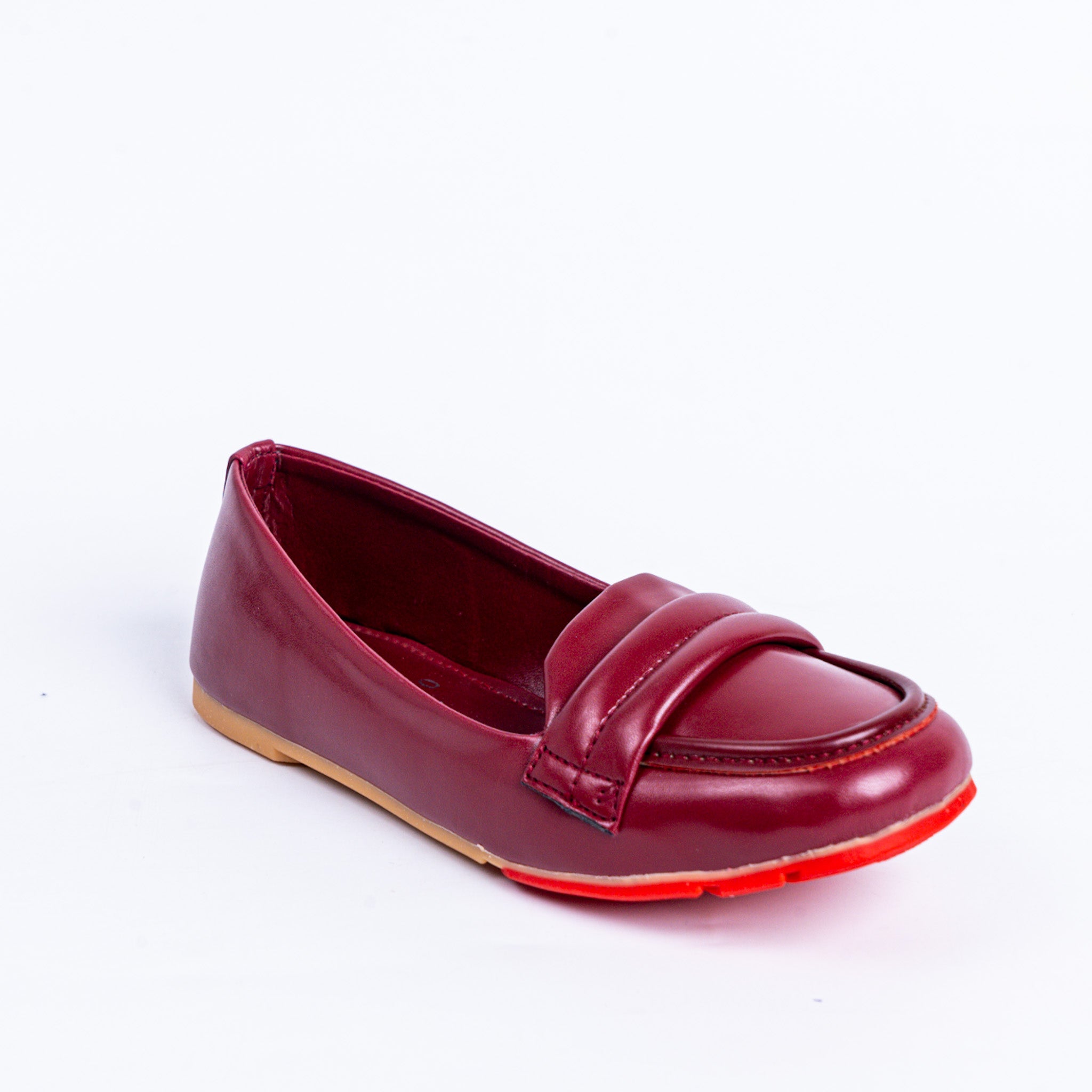 Maroon Belle Loafers