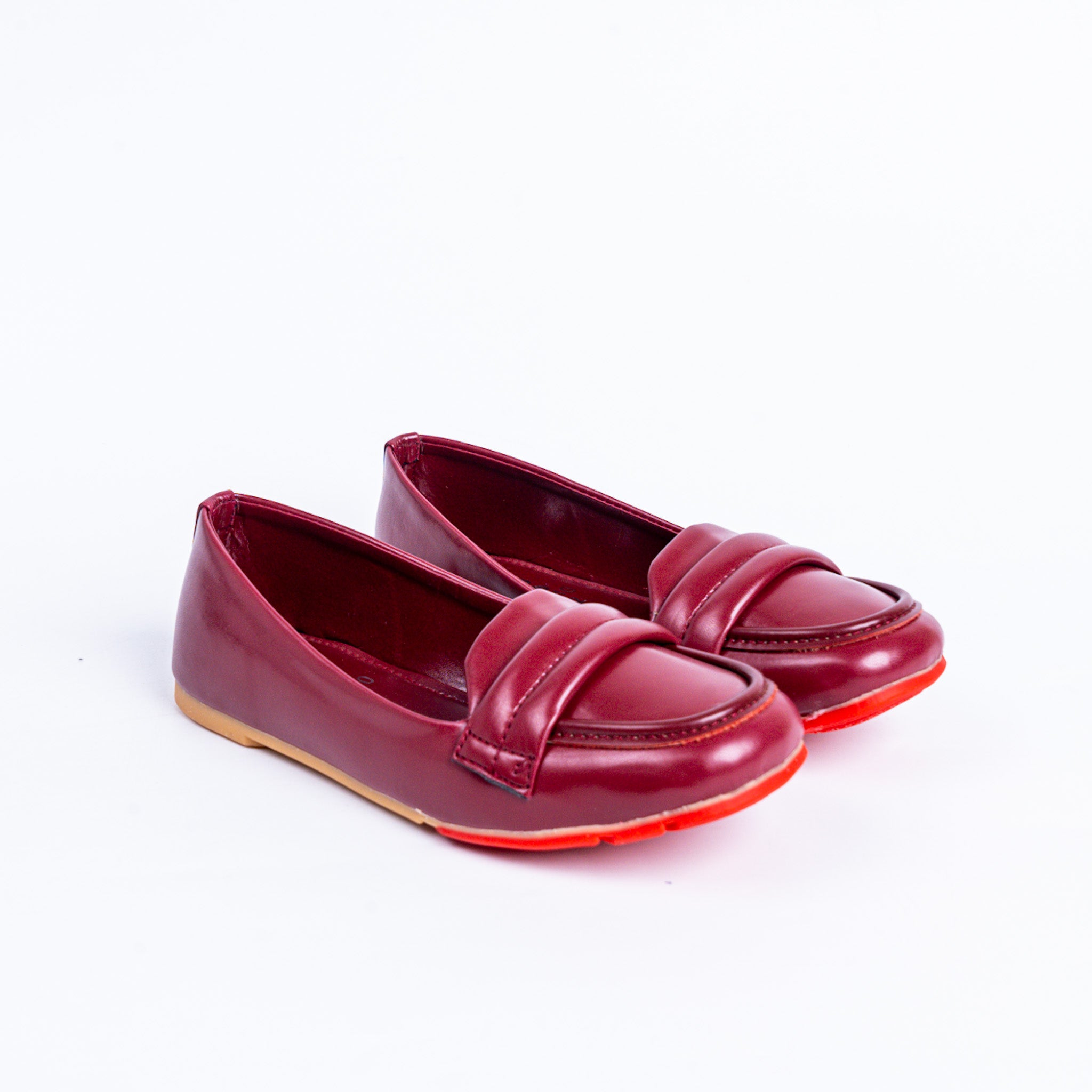 Maroon Belle Loafers