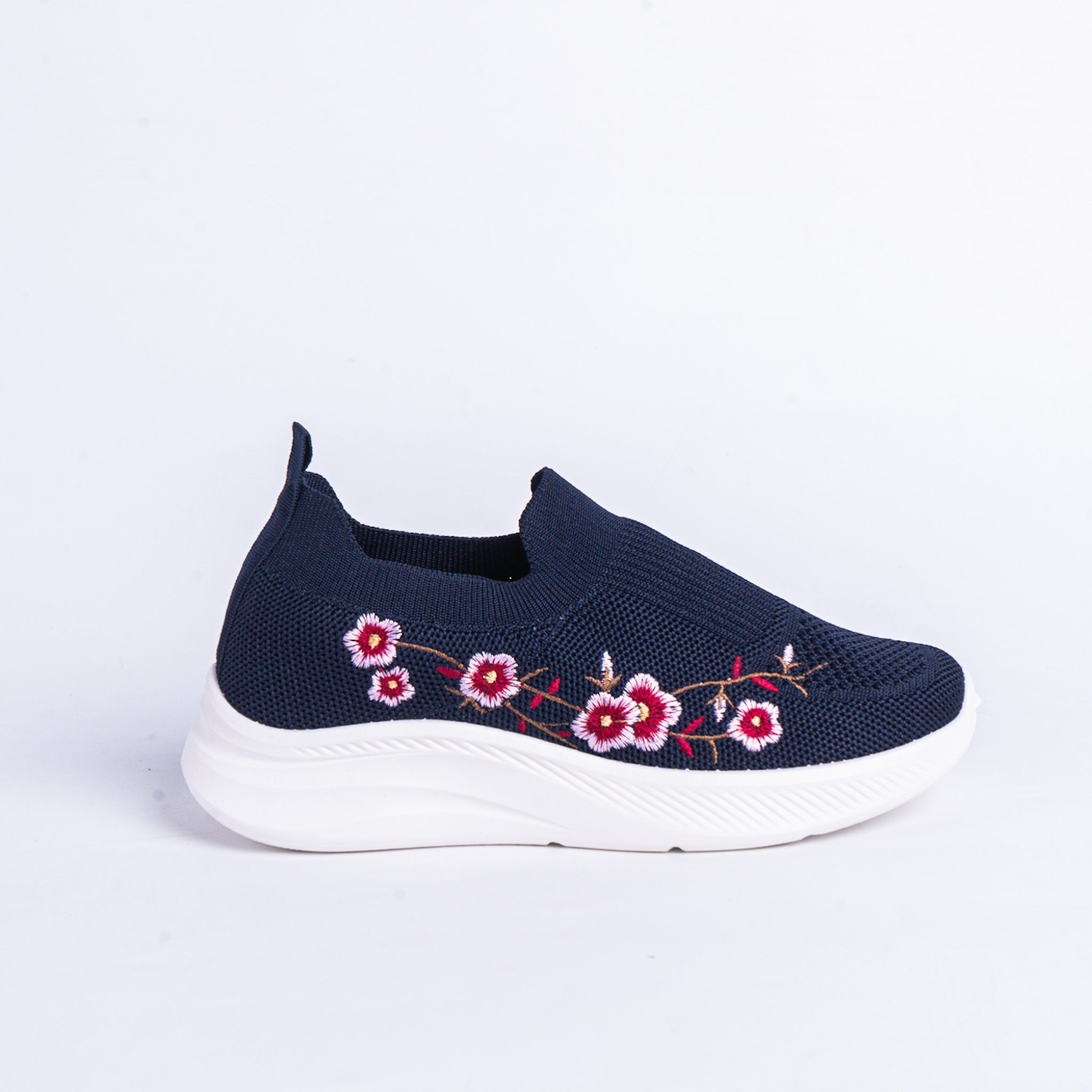 Embroidered Navy