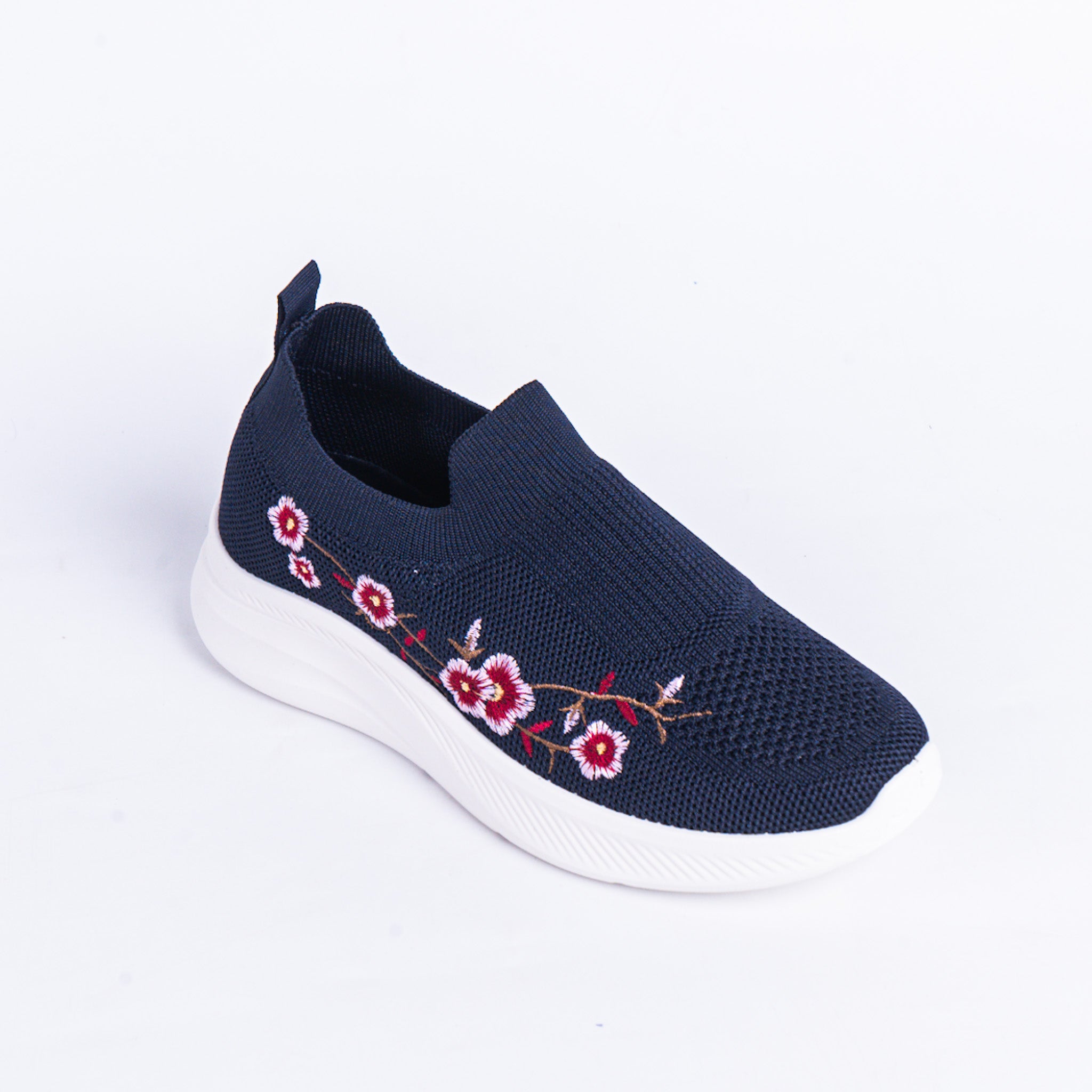 Embroidered Navy