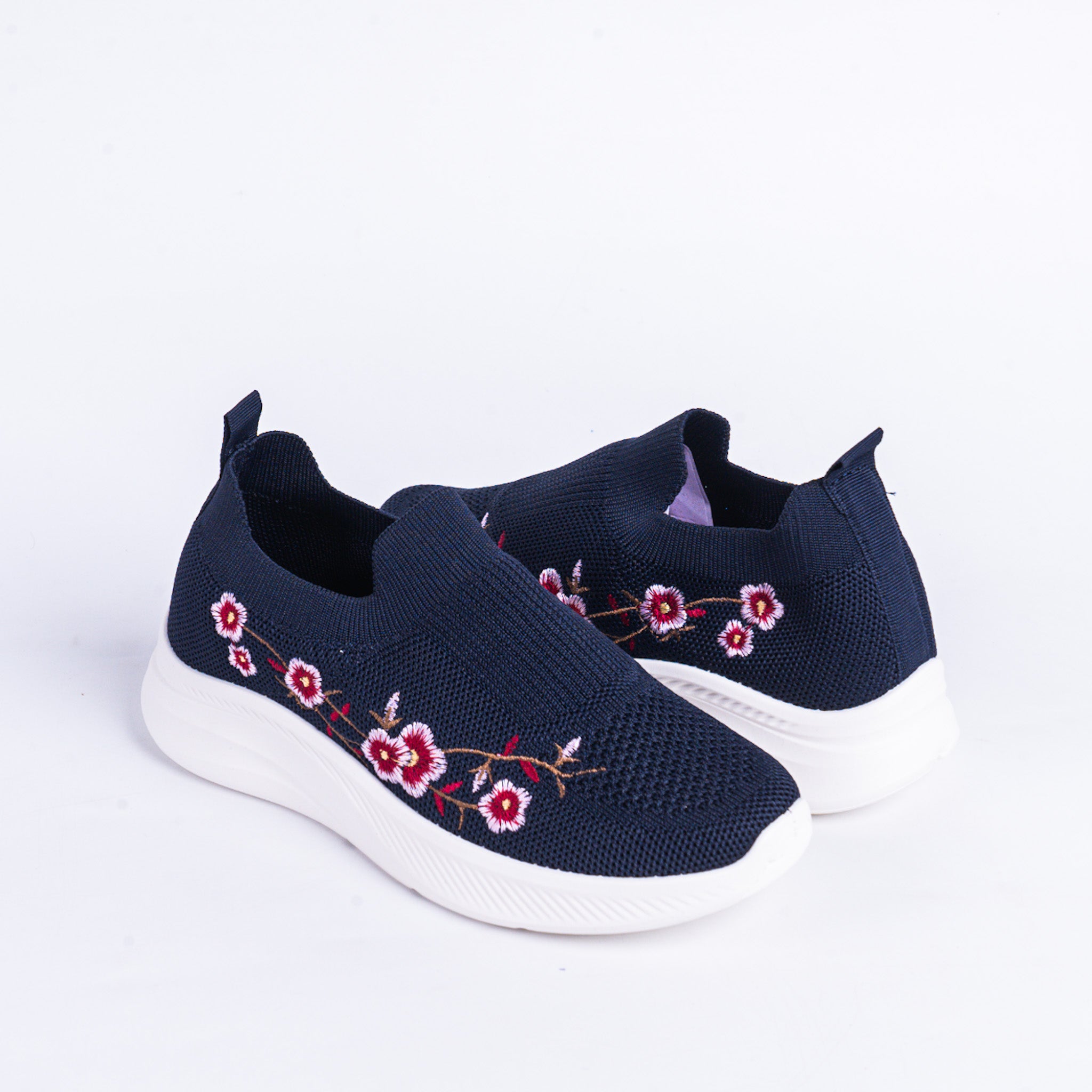 Embroidered Navy