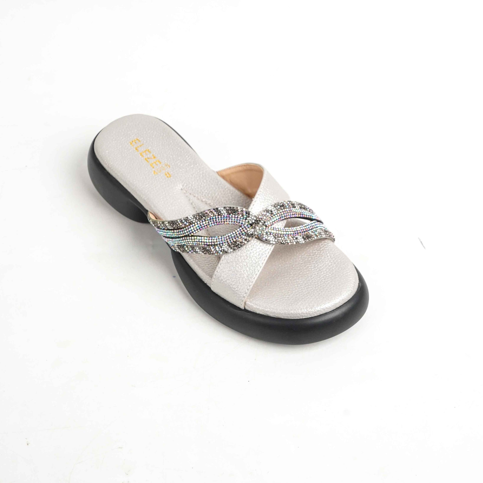 Silver Knot Embellished
