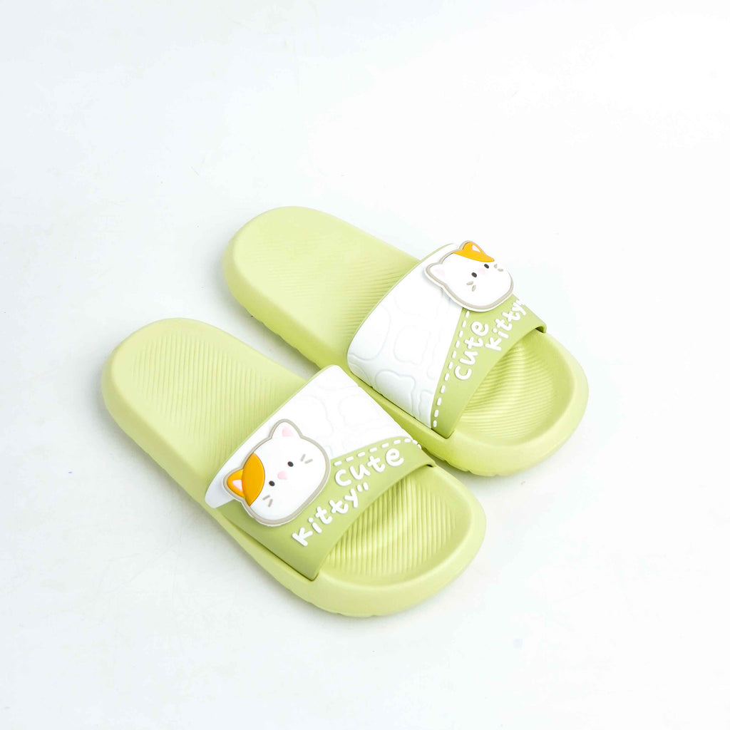 Green Kitty Slide