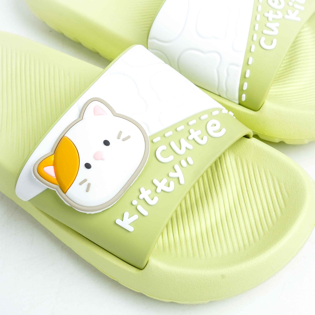Green Kitty Slide